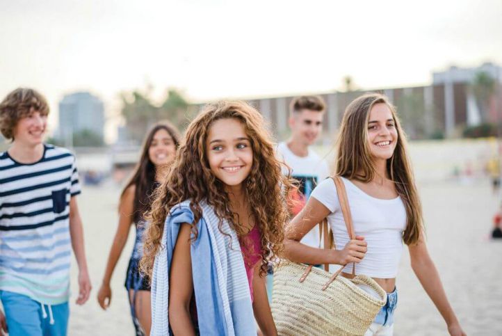 teenagers language trip