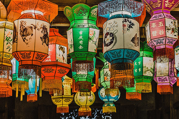 lantern lampshades